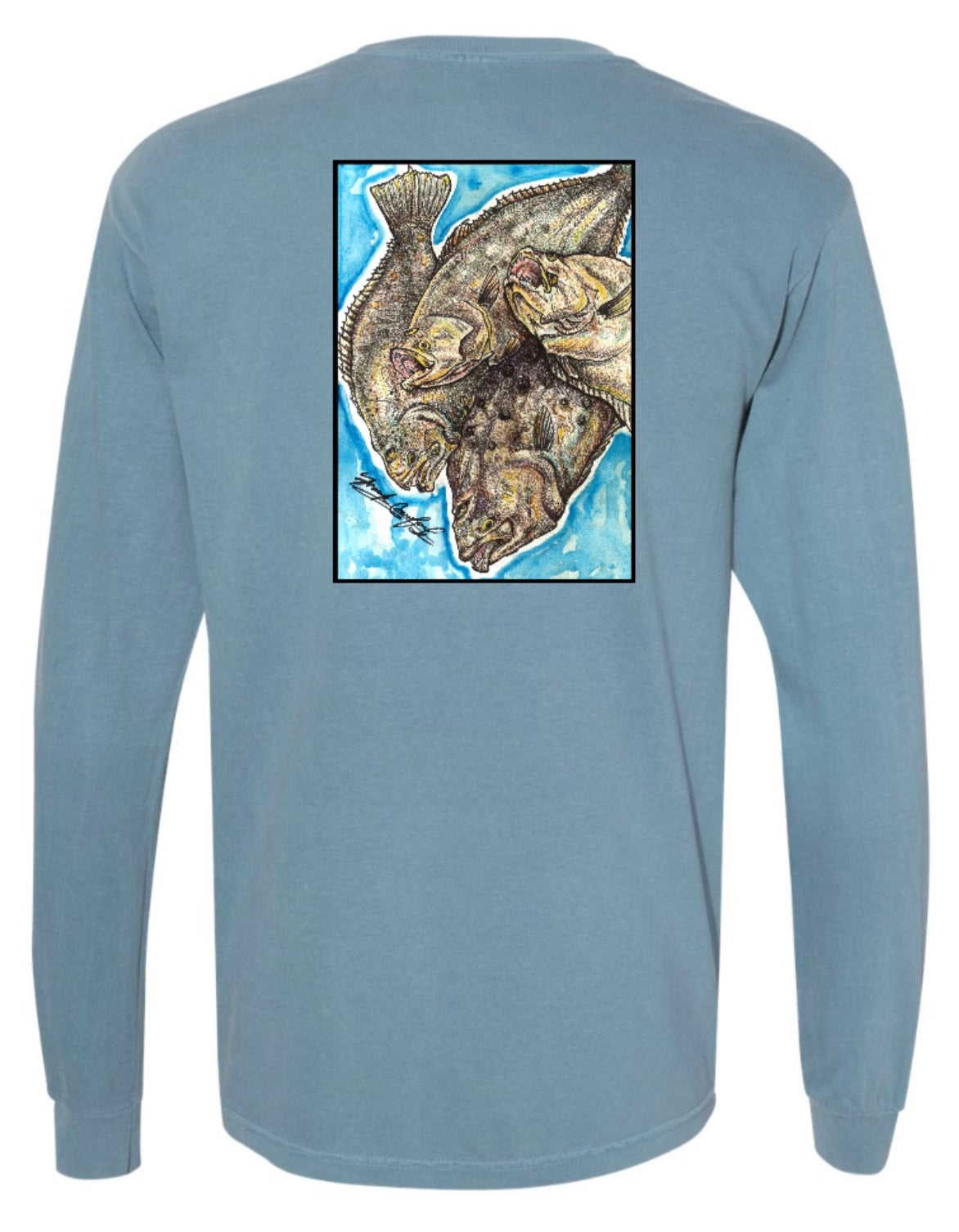 Flounder Pounder Long Sleeve T