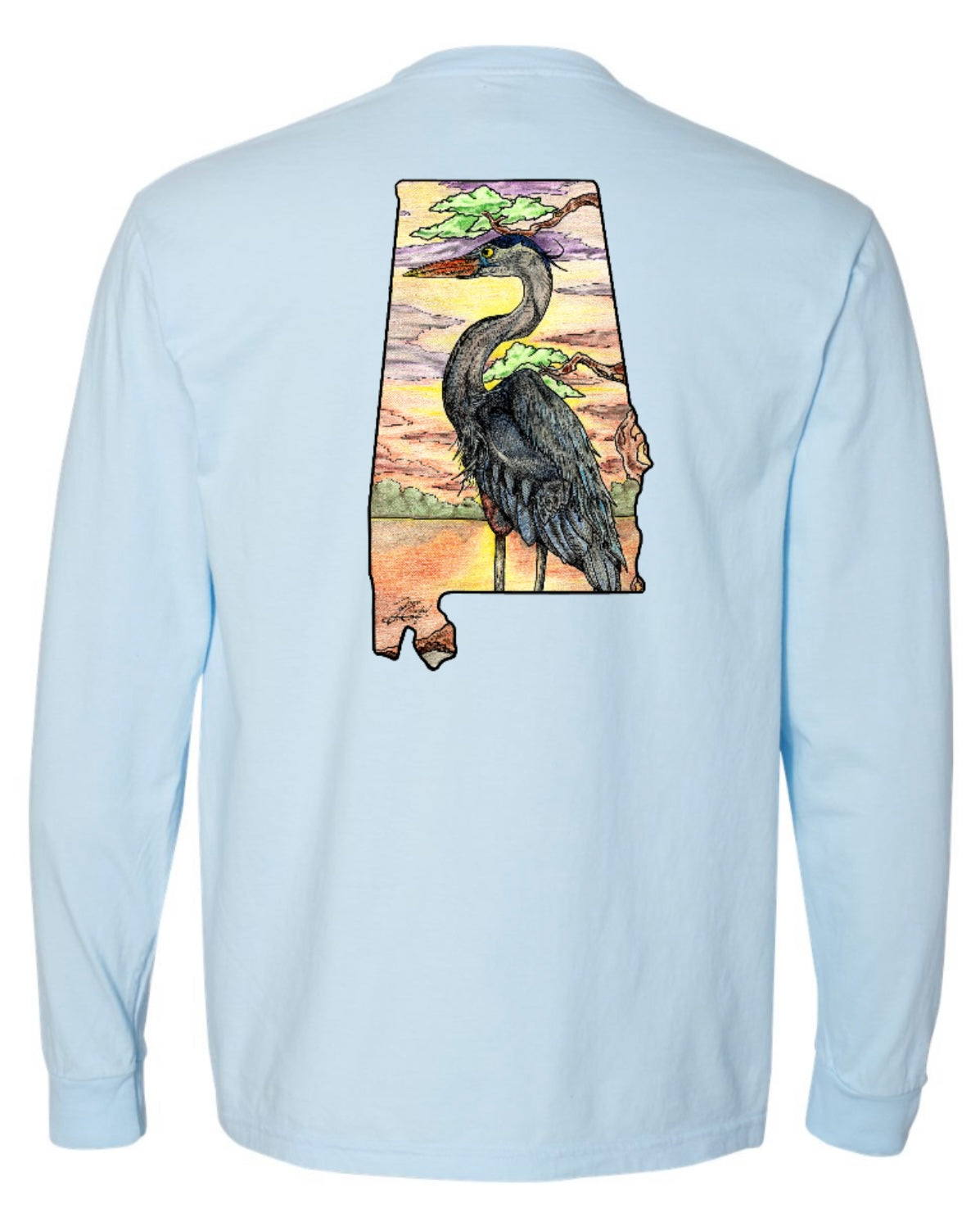 Alabama Heron Long Sleeve T