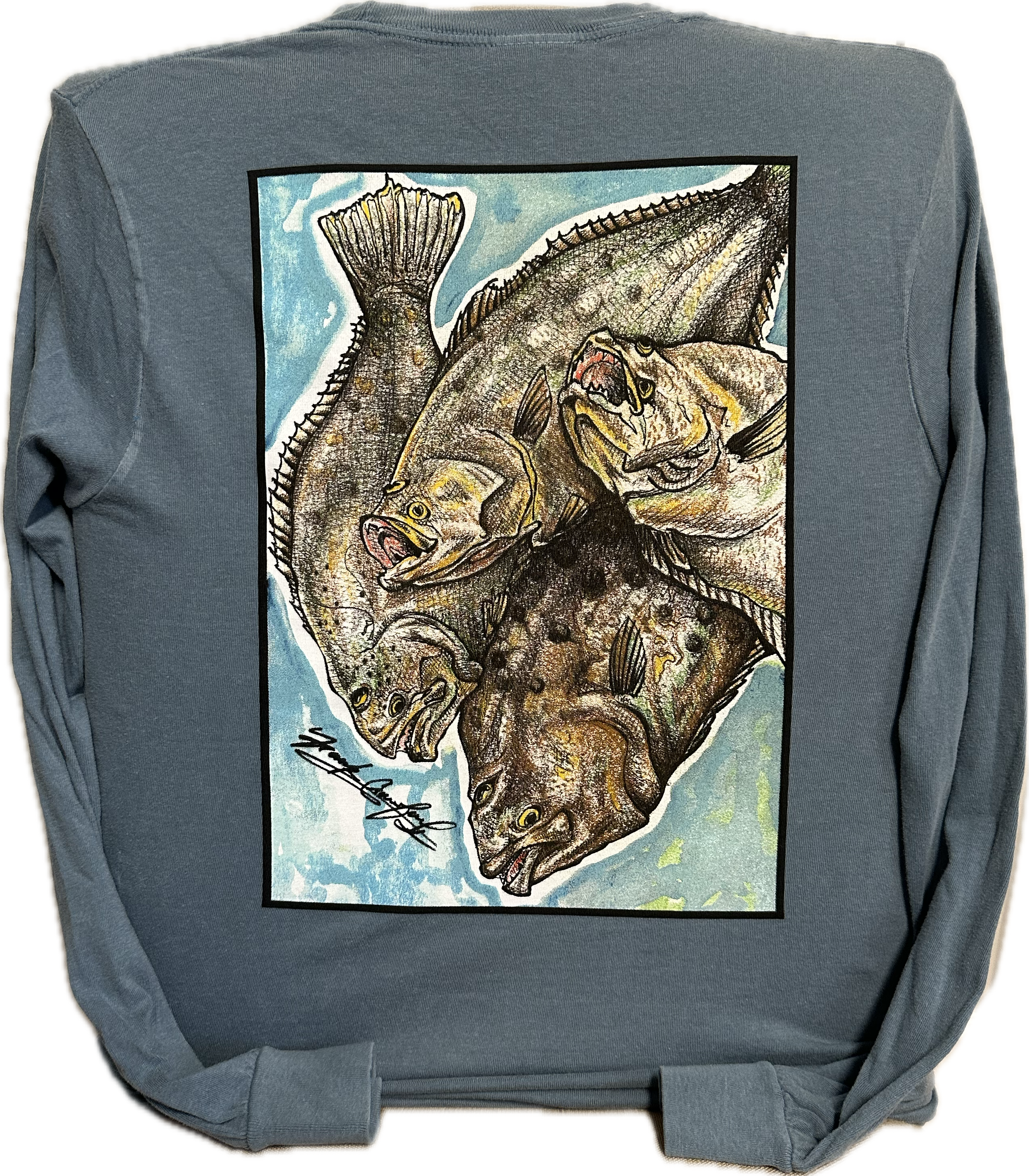 Flounder Pounder Long Sleeve T