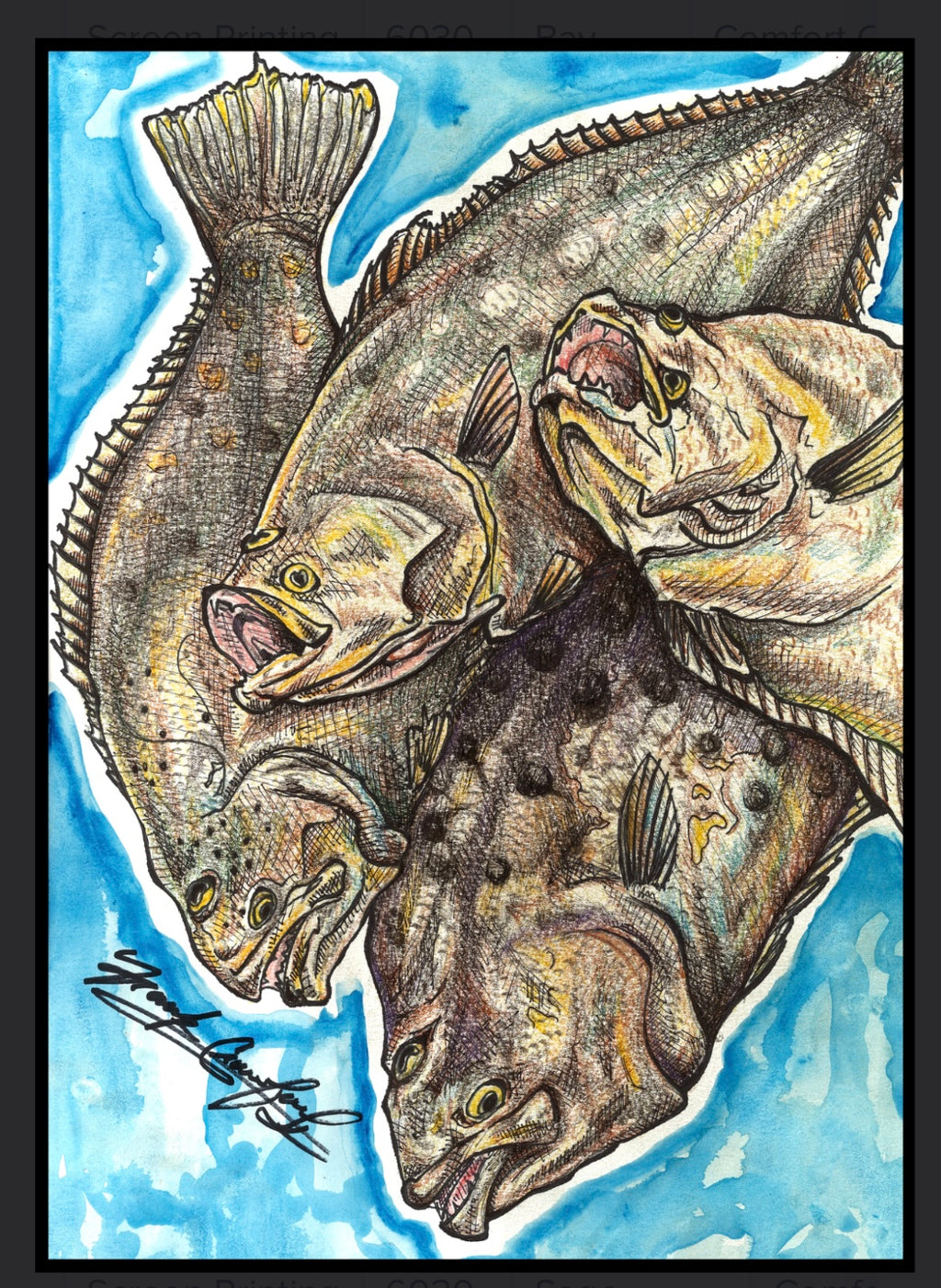 Flounder Pounder Short Sleeve T