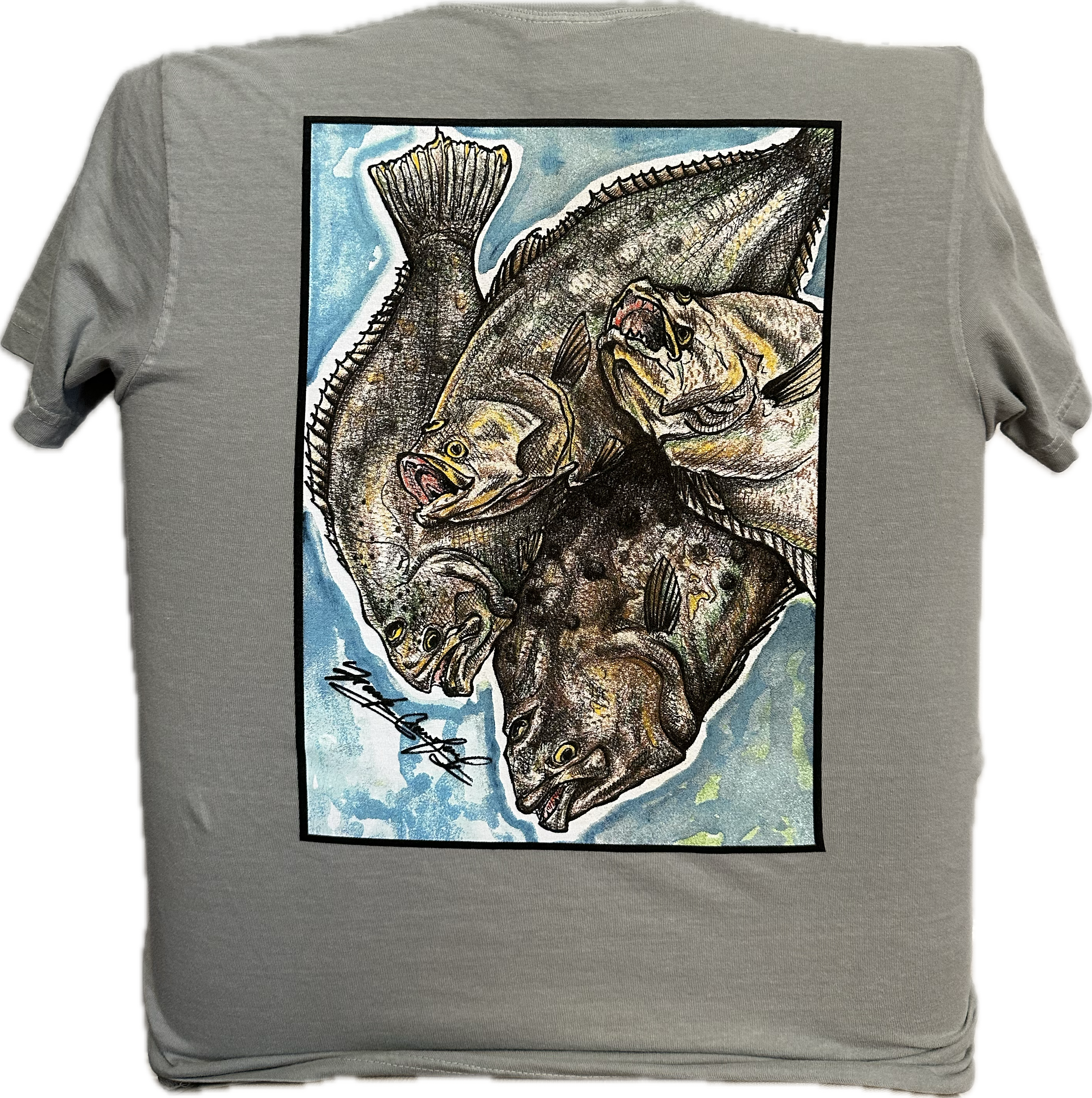Flounder Pounder Short Sleeve T