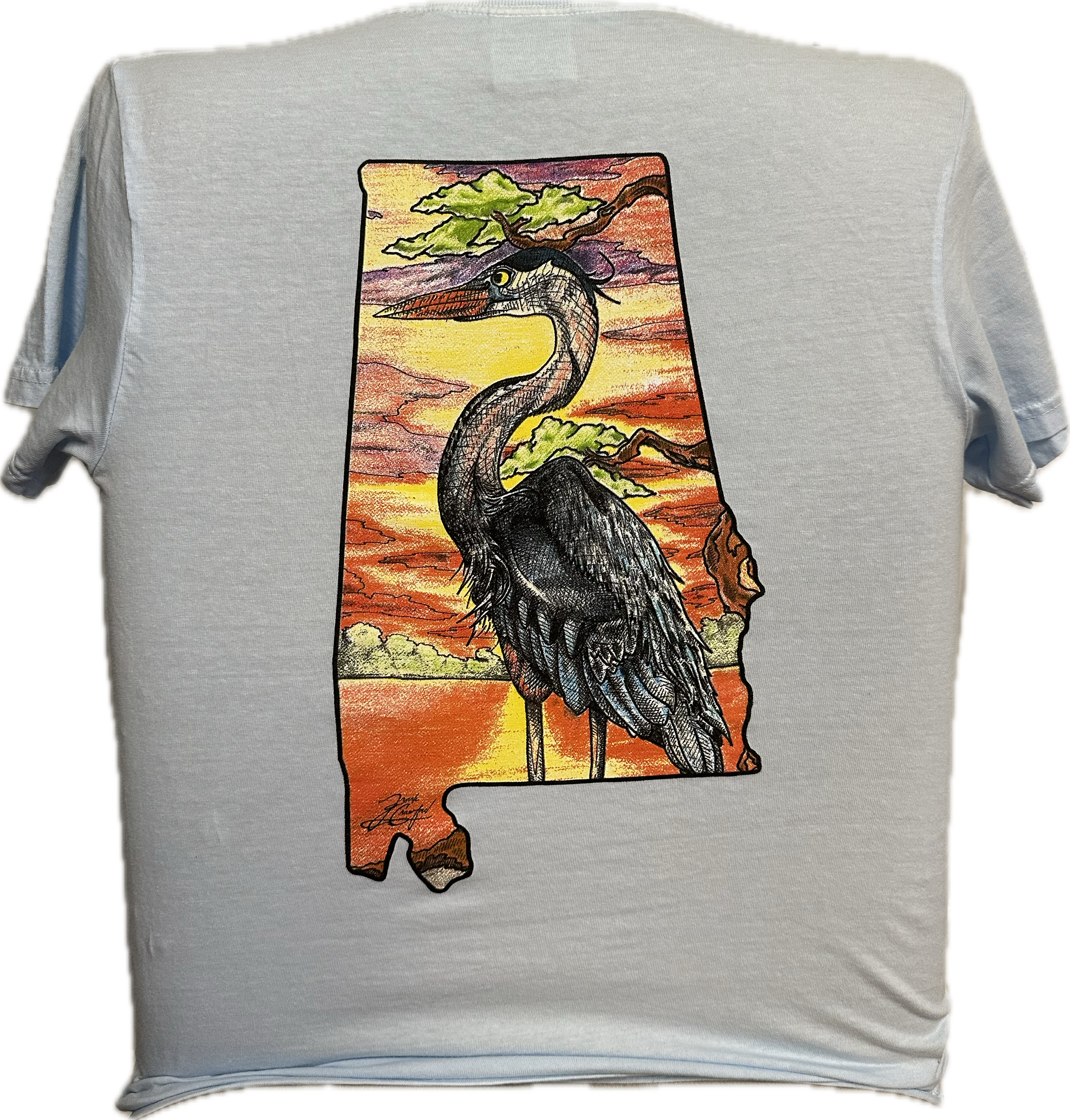 Alabama Heron Short Sleeve T