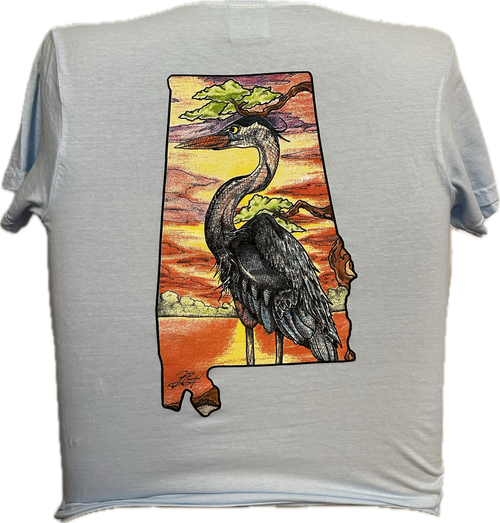 Alabama Heron Short Sleeve T