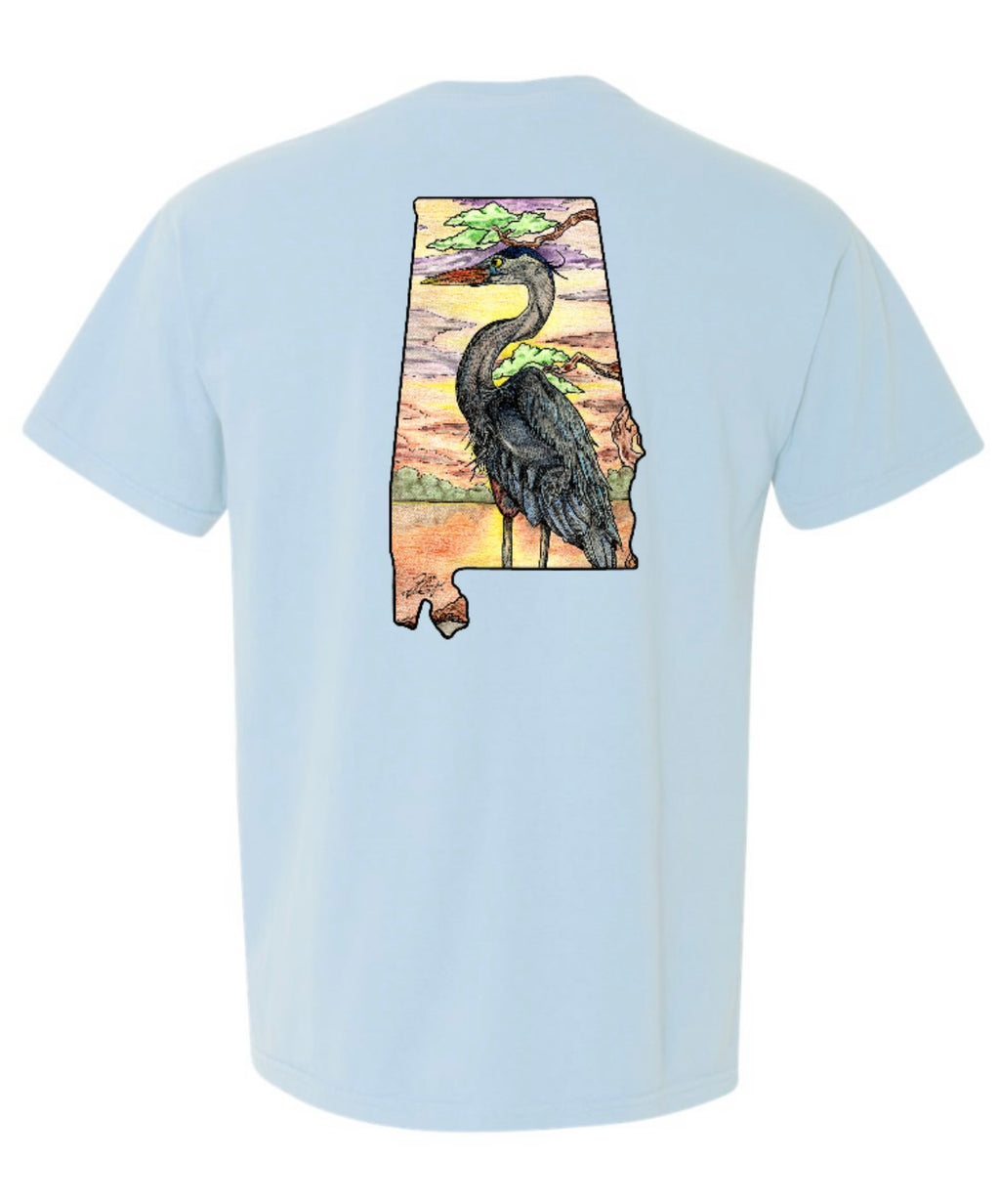 Alabama Heron Short Sleeve T
