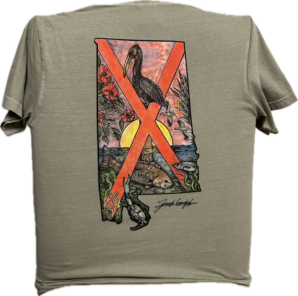 Alabama Pelican Short Sleeve T