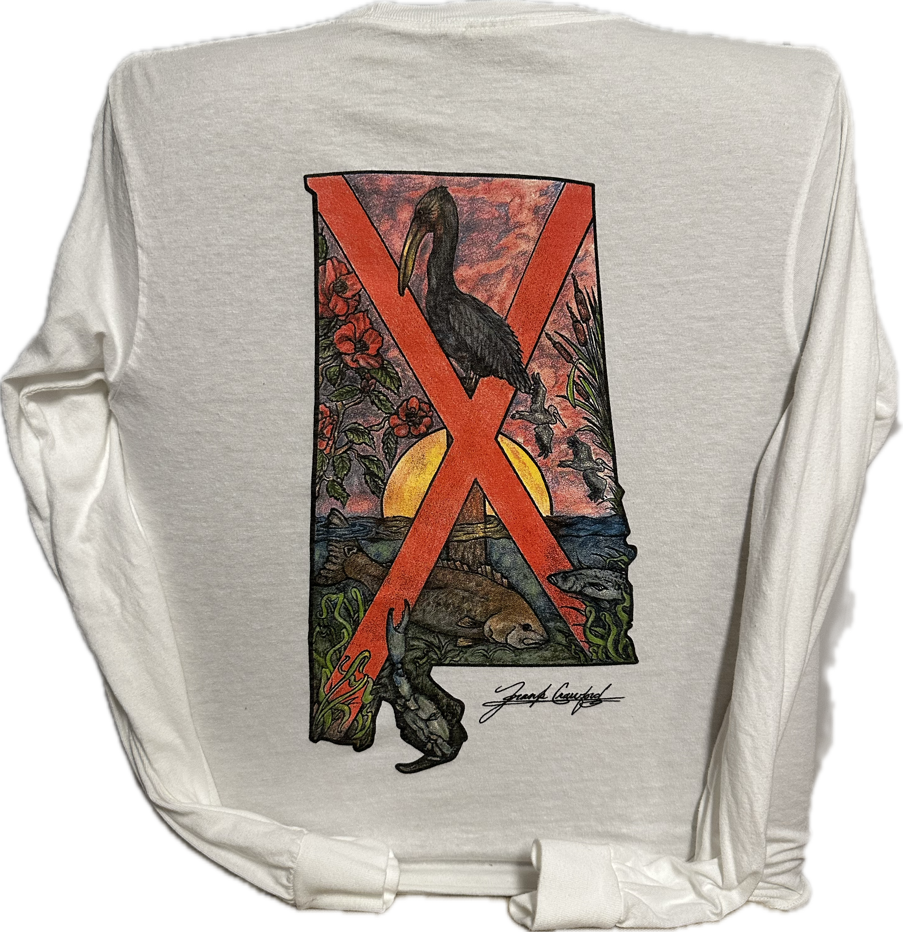 Alabama Pelican Long Sleeve T