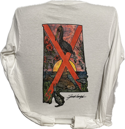 Alabama Pelican Long Sleeve T